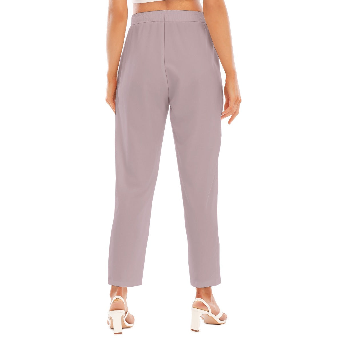 "John 14:6" Purple Women's Loose Straight-leg Pants