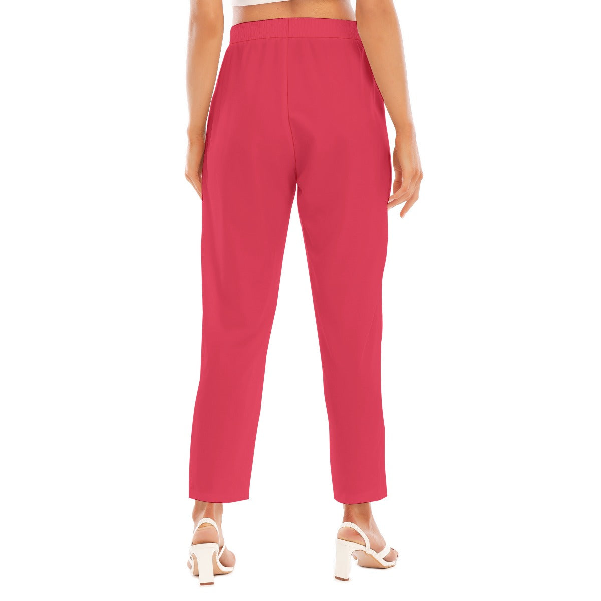 Women's Loose Straight-leg Pants - Four-way Stretch, "Fath Hebrews 11:1"