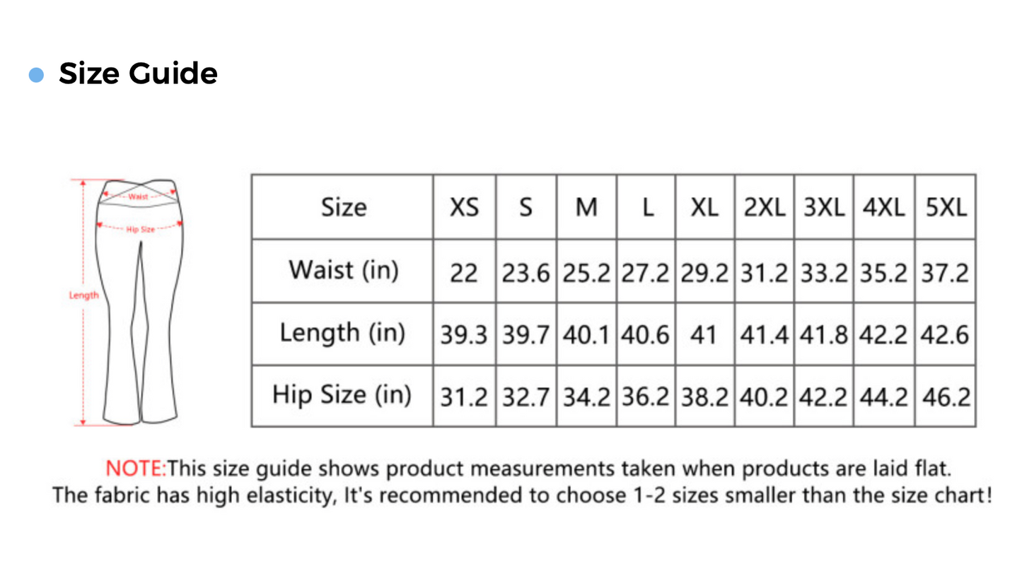 "Proverbs 21:31" Black Fade High Waist Crossover Tummy Control Flare Leggings