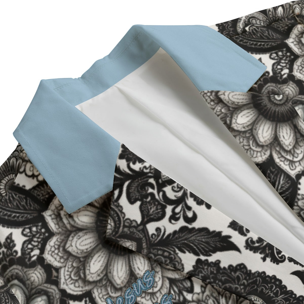 Jesus Saves Floral Print Women's Polyester Leisure Blazer Lightweight Suit Jacket