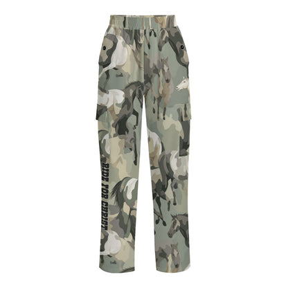 "Ride For Jesus" Horse Camo  Women's Cargo Pants