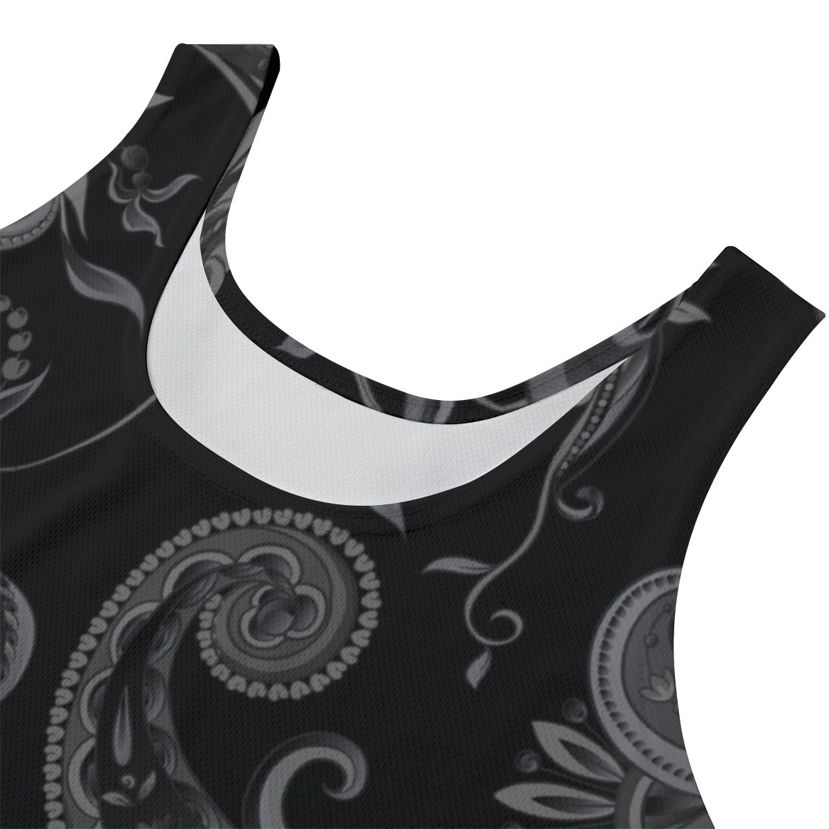 "Faith Ephesians 2:8"  Black Paisley Pattern Women's Casual POLO Shirt