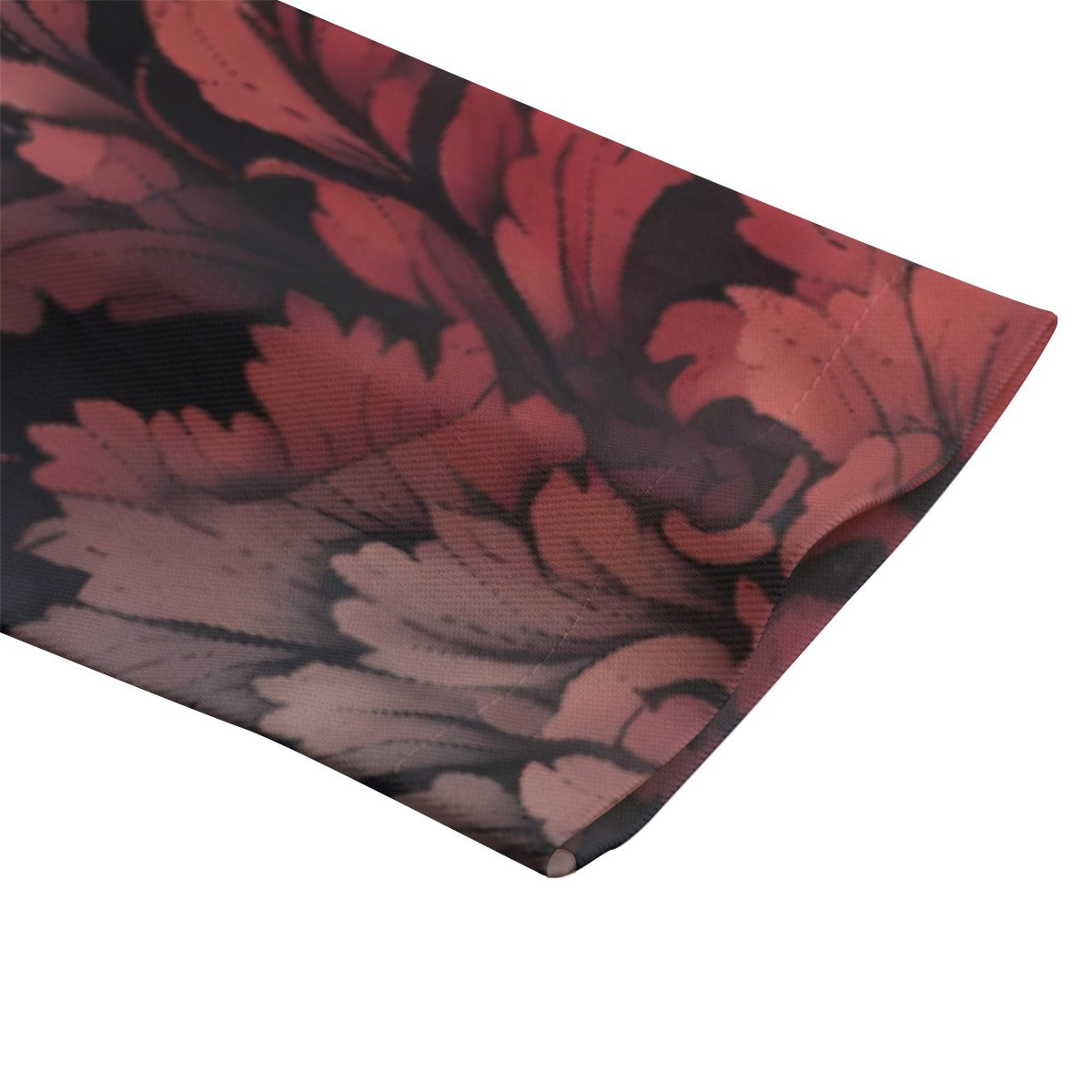 Barb's Fav Jesus Saves Red & Black Floral Polyester Women's Blazer