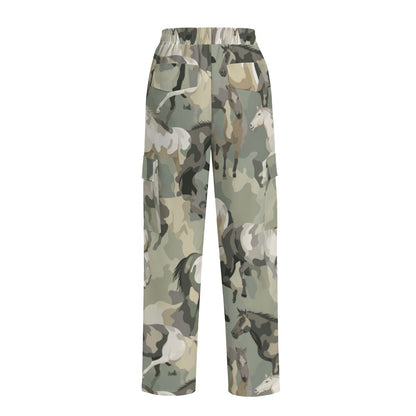"Ride For Jesus" Horse Camo  Women's Cargo Pants