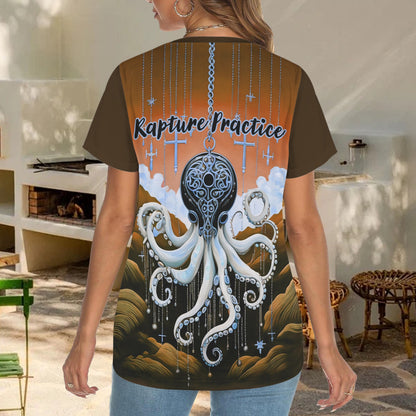 "Rapture Practice" Women's Crewneck Short Sleeve T Shirt