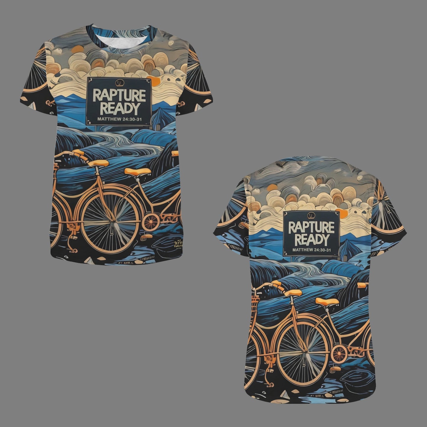 "Rapture Ready" Women's Crewneck Short Sleeve T Shirt