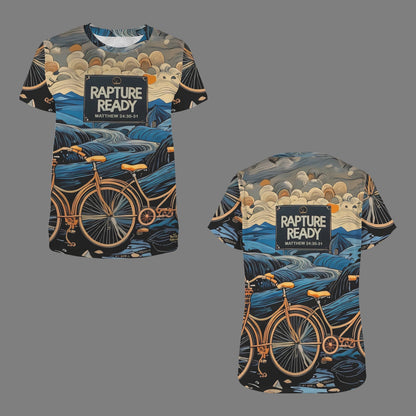 "Rapture Ready" Women's Crewneck Short Sleeve T Shirt