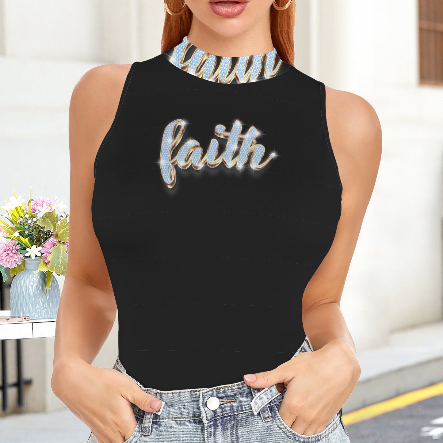 Faith Diamonds Black