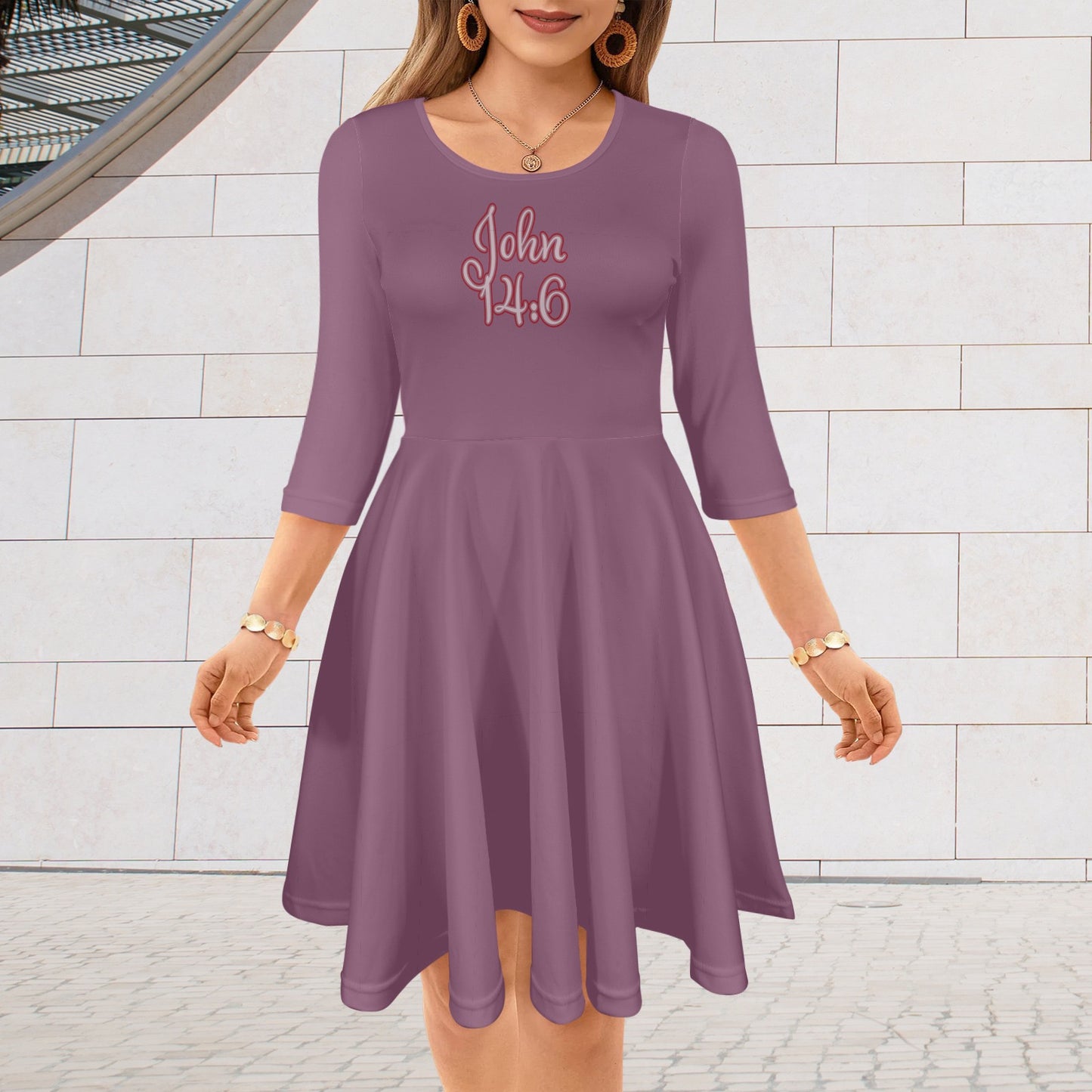 "John 14:6" Purple