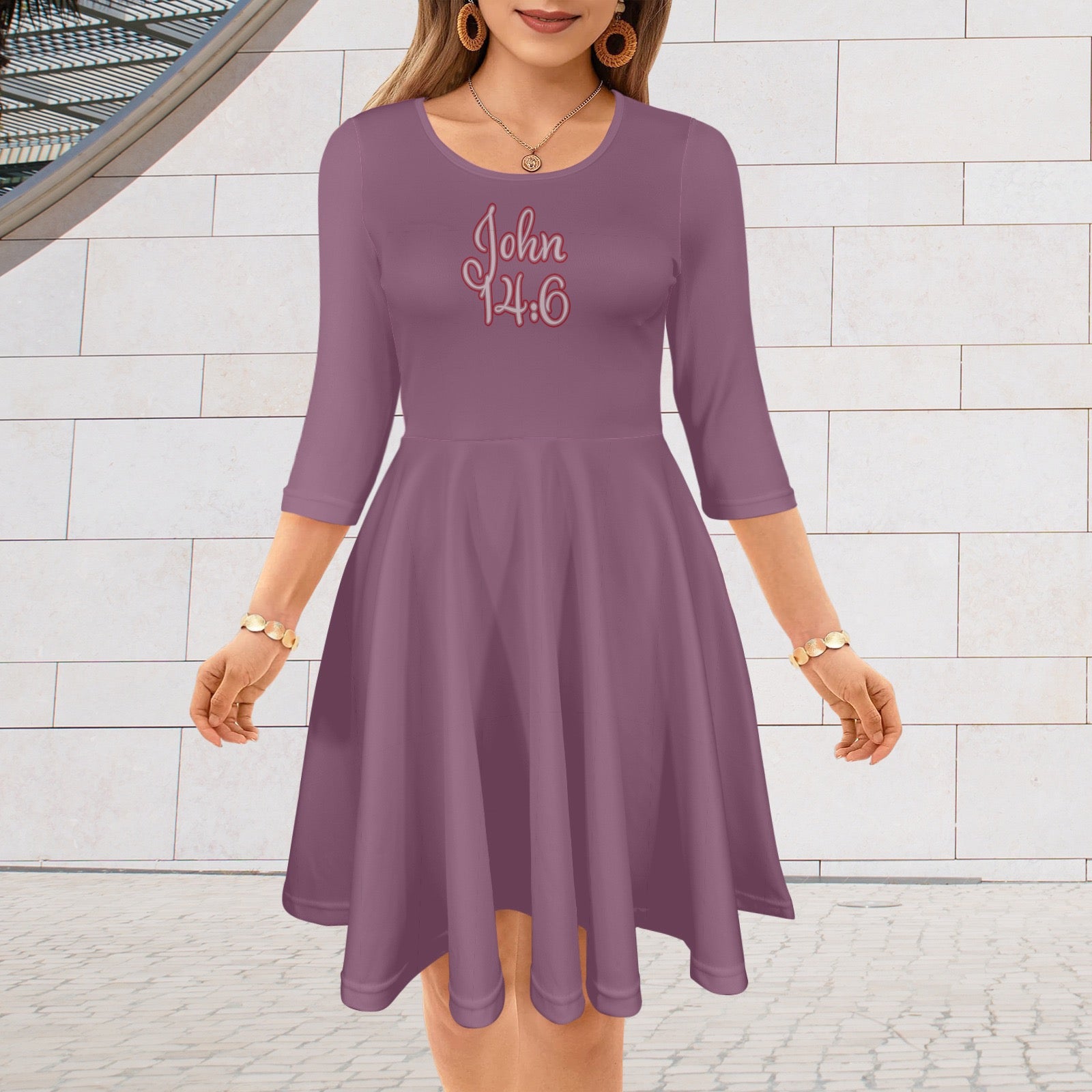 "John 14:6" Purple