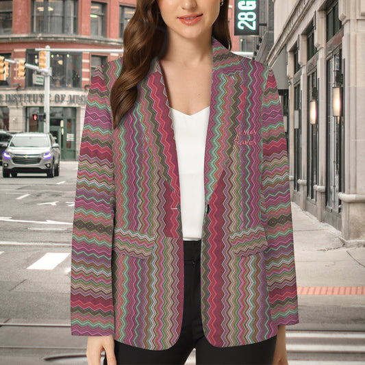 "Jesus Saves" Pink Green Zig Zag