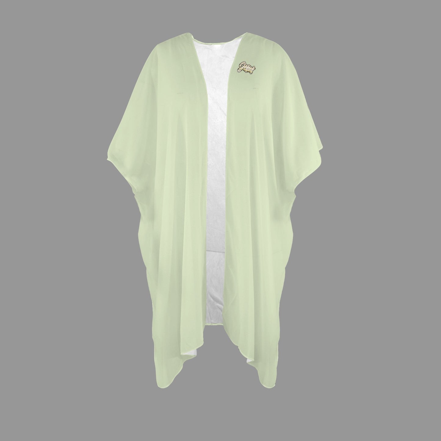 "Jesus" Lime Green Women's Long Cover Up