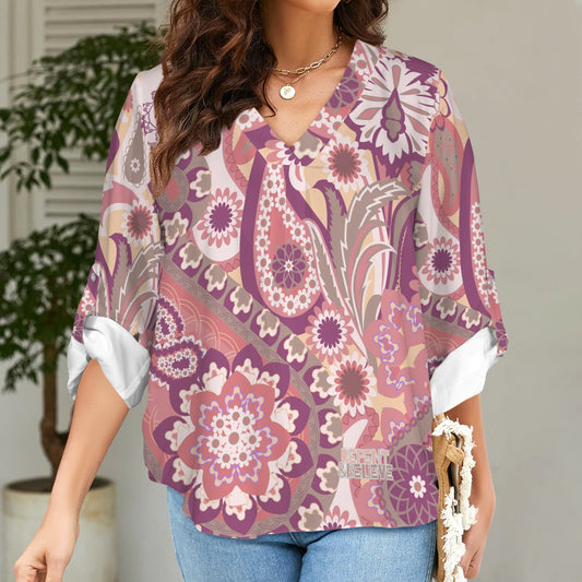 Repent & Believe Pink Paisley