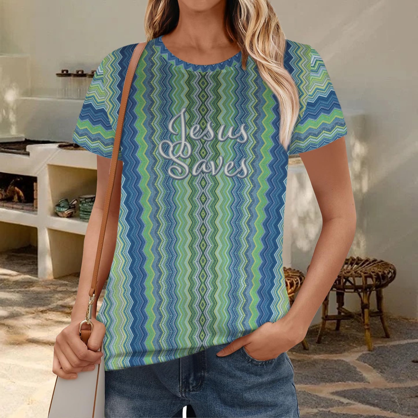 JesusSavesBlueZigzag