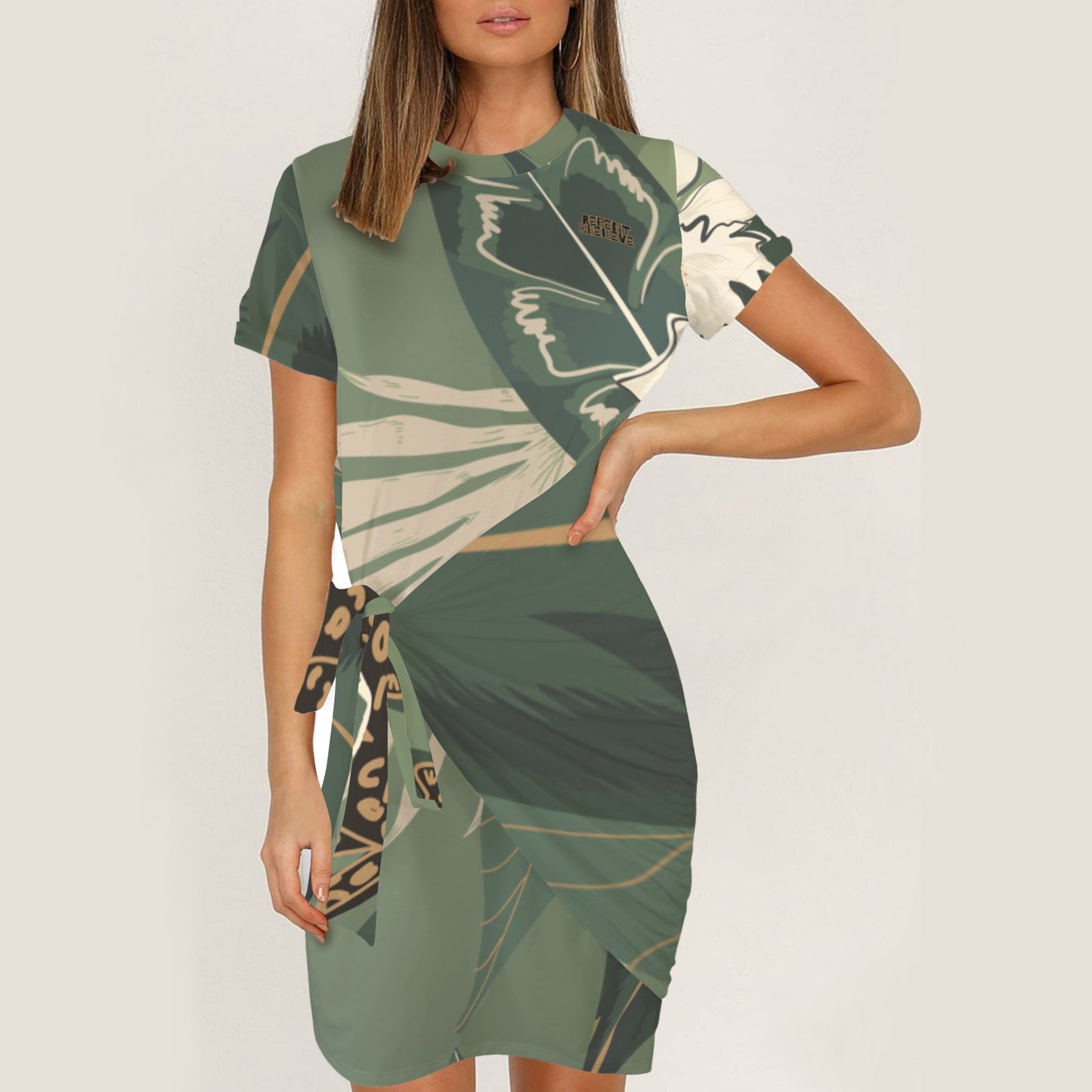 Repent & Believe Green Leaf